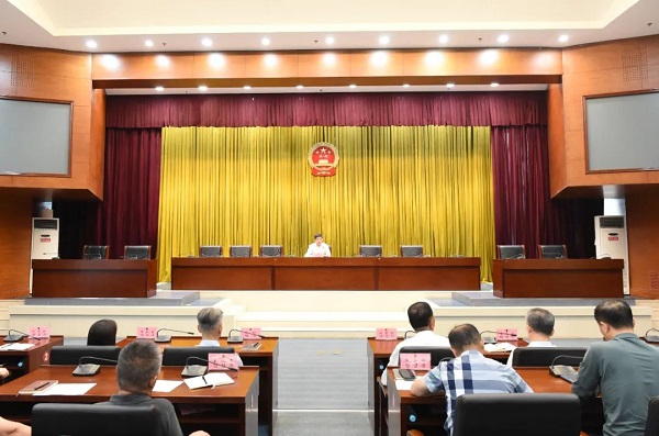 蔡红星为机关党员干部讲授专题党课